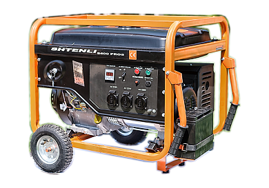 Генератор бензиновый Shtenli PRO S 8400 (7 кВт) три розетки 220В