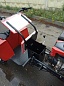 Минитрактор на базе мотоблока с адаптером АМ-4 (14 л.с., кол. 7х12, передачи 3+1)